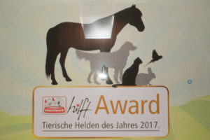 "Tierische Helden" Fressnapf Award